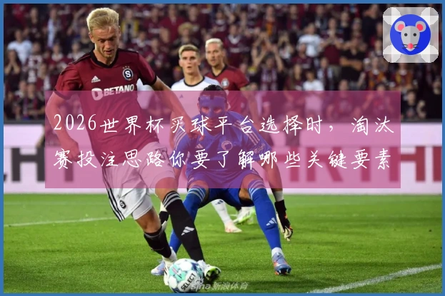 2026世界杯买球平台选择时，淘汰赛投注思路你要了解哪些关键要素