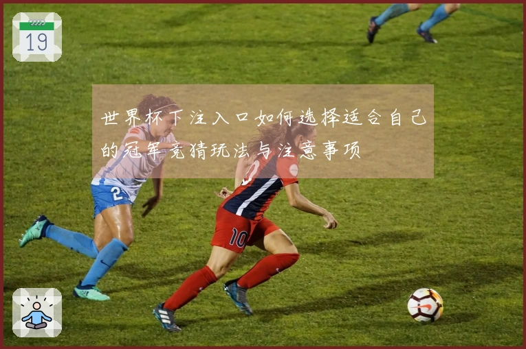 世界杯下注入口如何选择适合自己的冠军竞猜玩法与注意事项