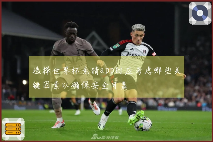 选择世界杯竞猜app时应考虑哪些关键因素以确保安全可靠